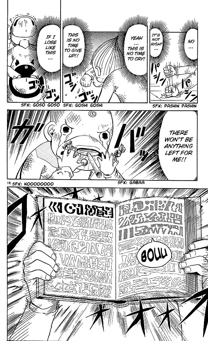 Konjiki no Gash!! Chapter 27 page 18 - Chapter 27: The Invincible Hero