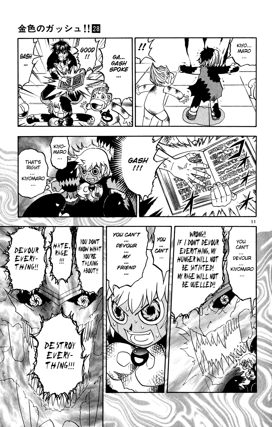 Konjiki no Gash!! Chapter 270 page 11 - Chapter 270: Listen To Me