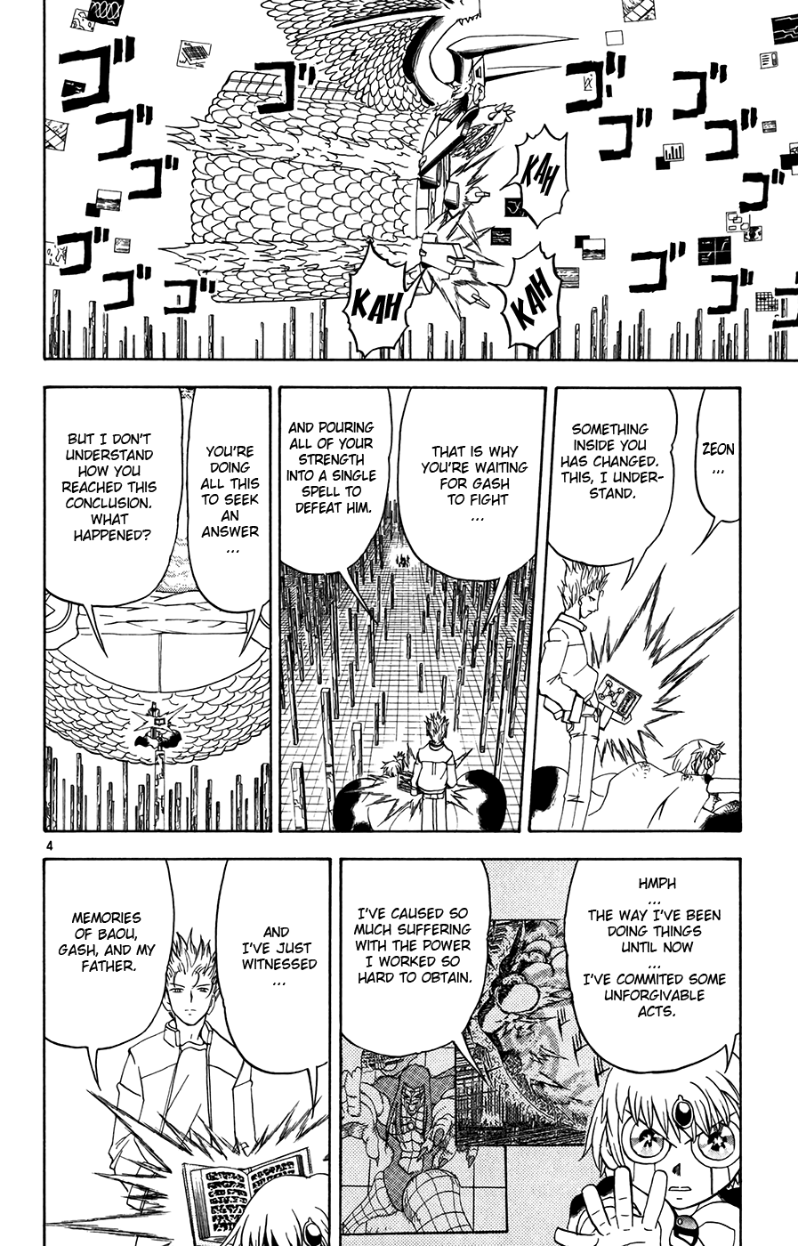 Konjiki no Gash!! Chapter 270 page 4 - Chapter 270: Listen To Me