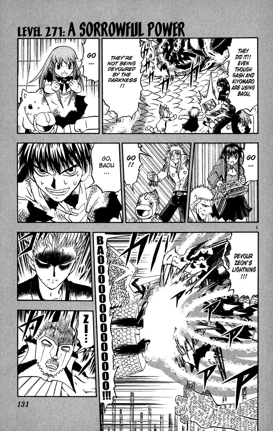Konjiki no Gash!! Chapter 271 page 1 - Chapter 271: A Sorrowful Power