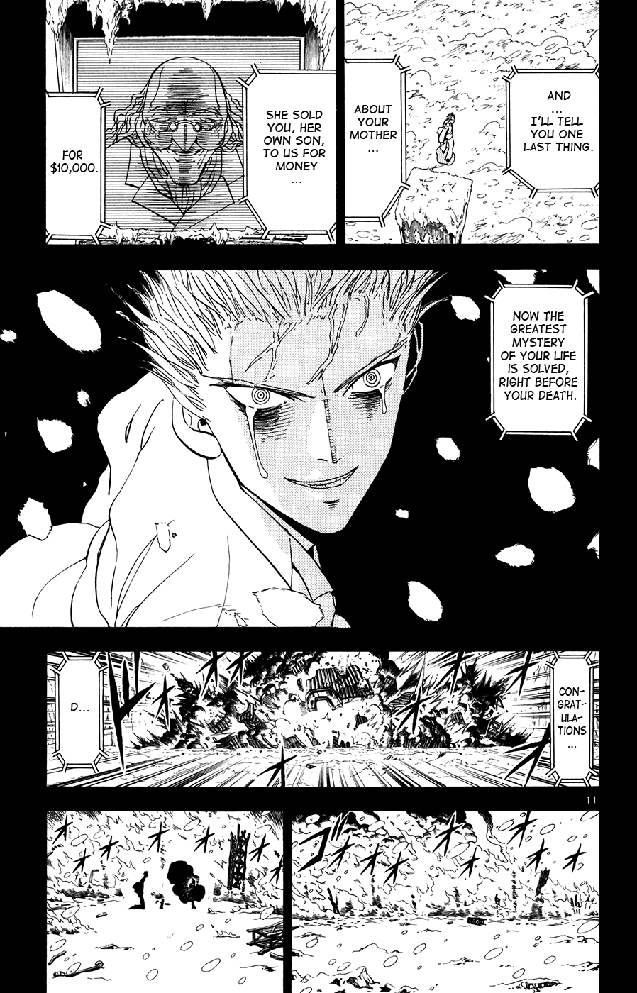 Konjiki no Gash!! Chapter 271 page 11 - Chapter 271: A Sorrowful Power