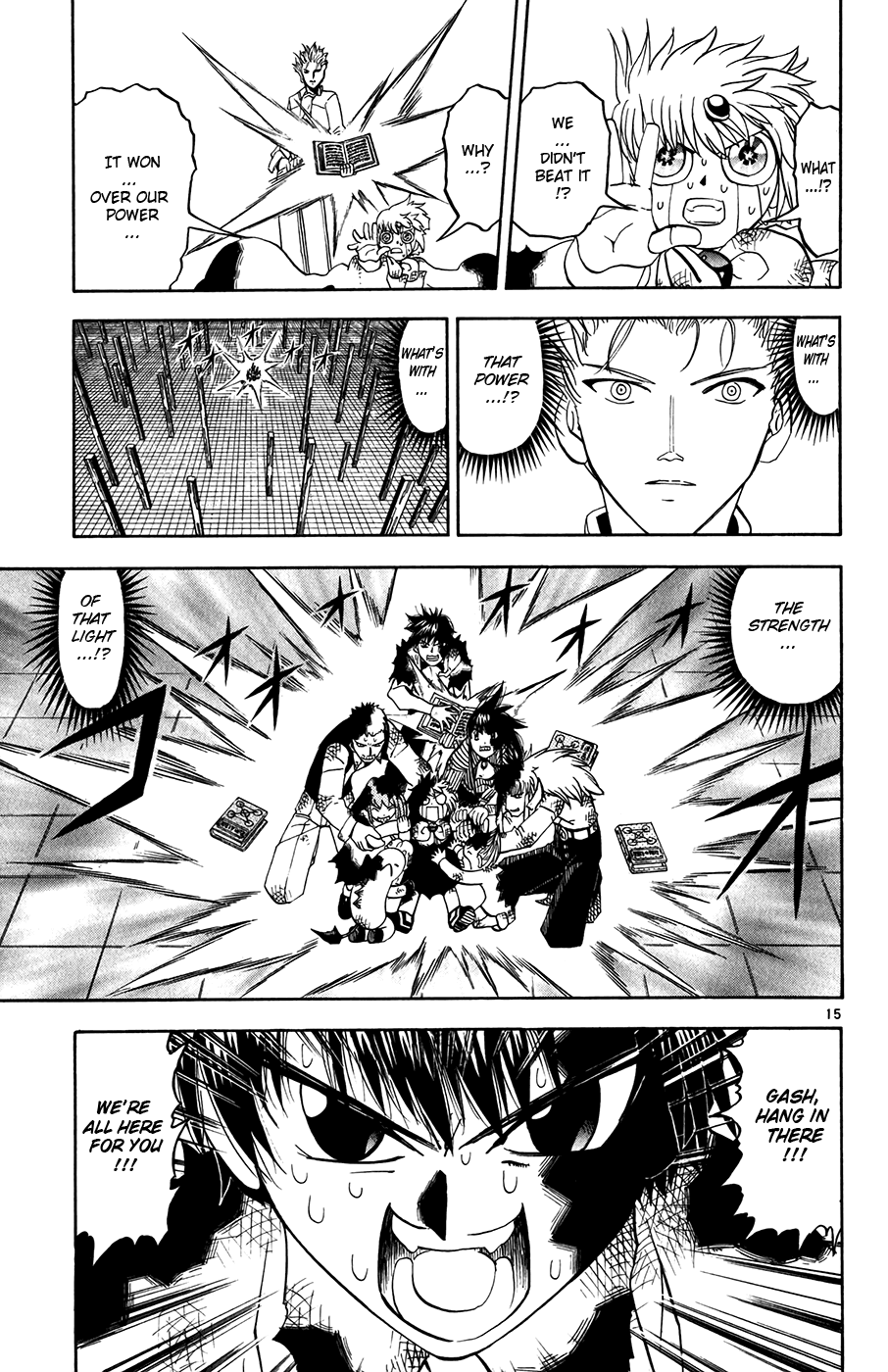 Konjiki no Gash!! Chapter 271 page 15 - Chapter 271: A Sorrowful Power