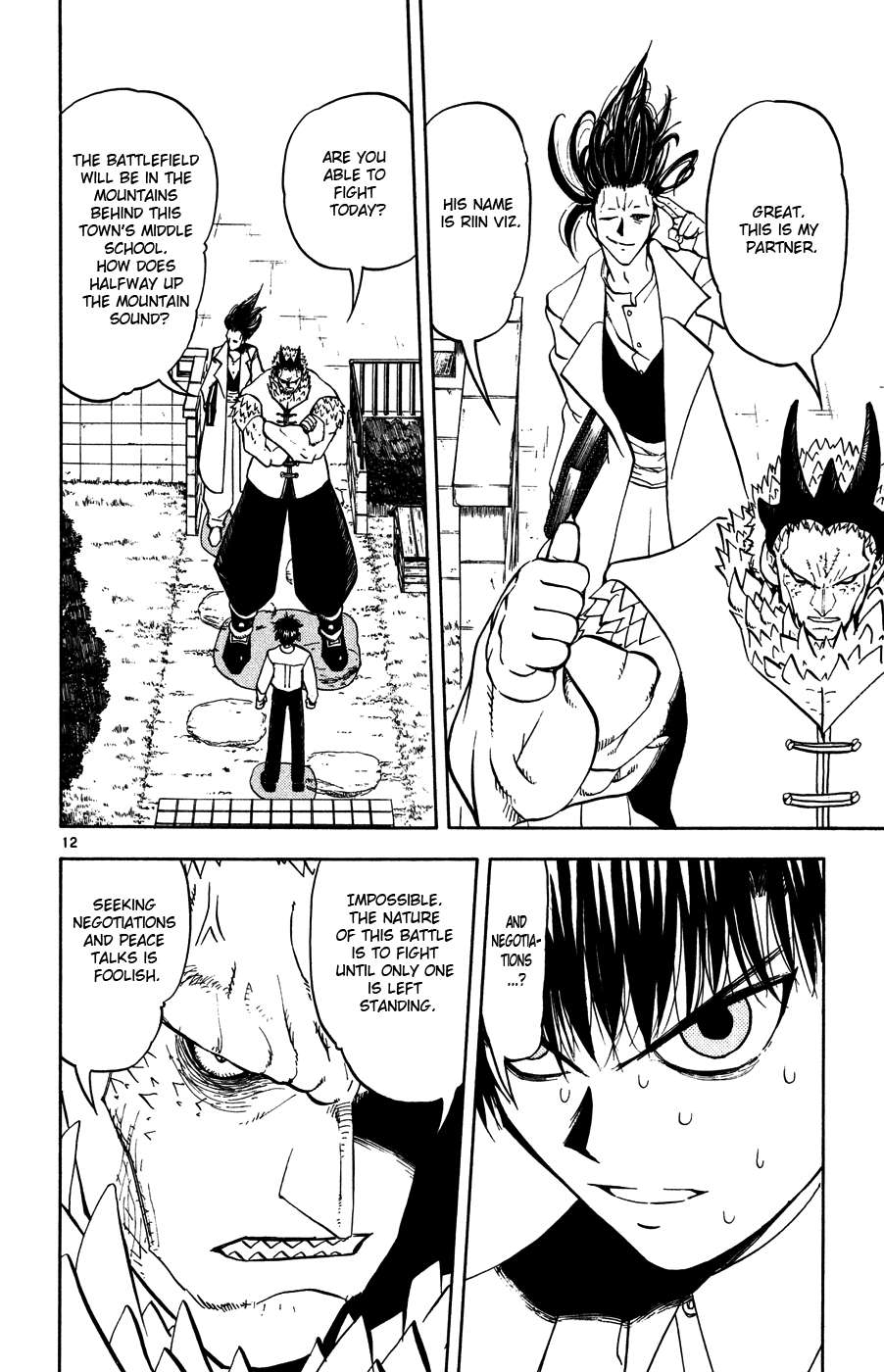 Konjiki no Gash!! Chapter 278 page 12 - Chapter 278: Zeon's Letter