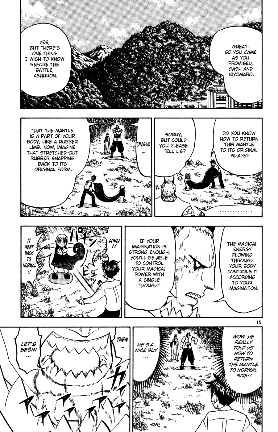 Konjiki no Gash!! Chapter 278 page 15 - Chapter 278: Zeon's Letter