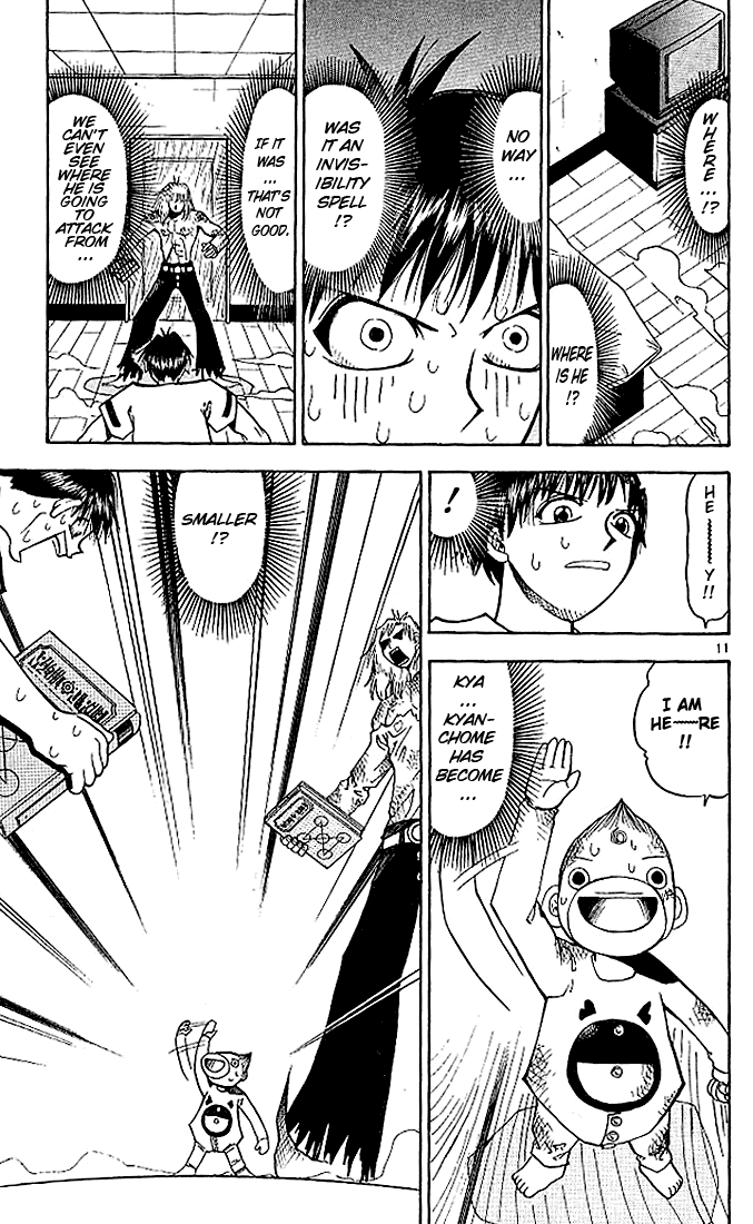 Konjiki no Gash!! Chapter 28 page 11 - Chapter 28: Beatable Opponent