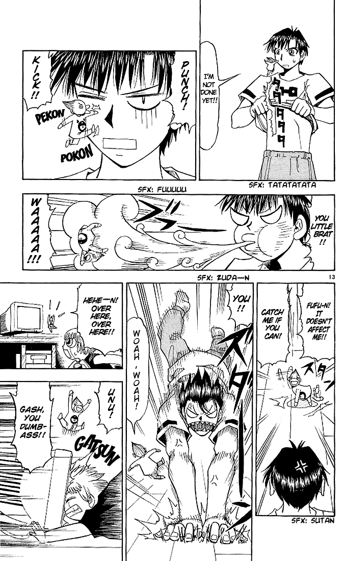 Konjiki no Gash!! Chapter 28 page 13 - Chapter 28: Beatable Opponent