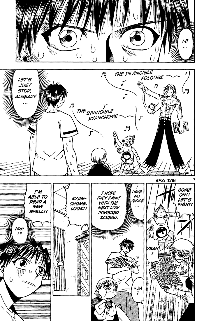 Konjiki no Gash!! Chapter 28 page 7 - Chapter 28: Beatable Opponent