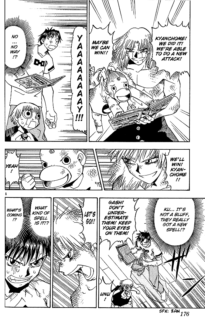 Konjiki no Gash!! Chapter 28 page 8 - Chapter 28: Beatable Opponent
