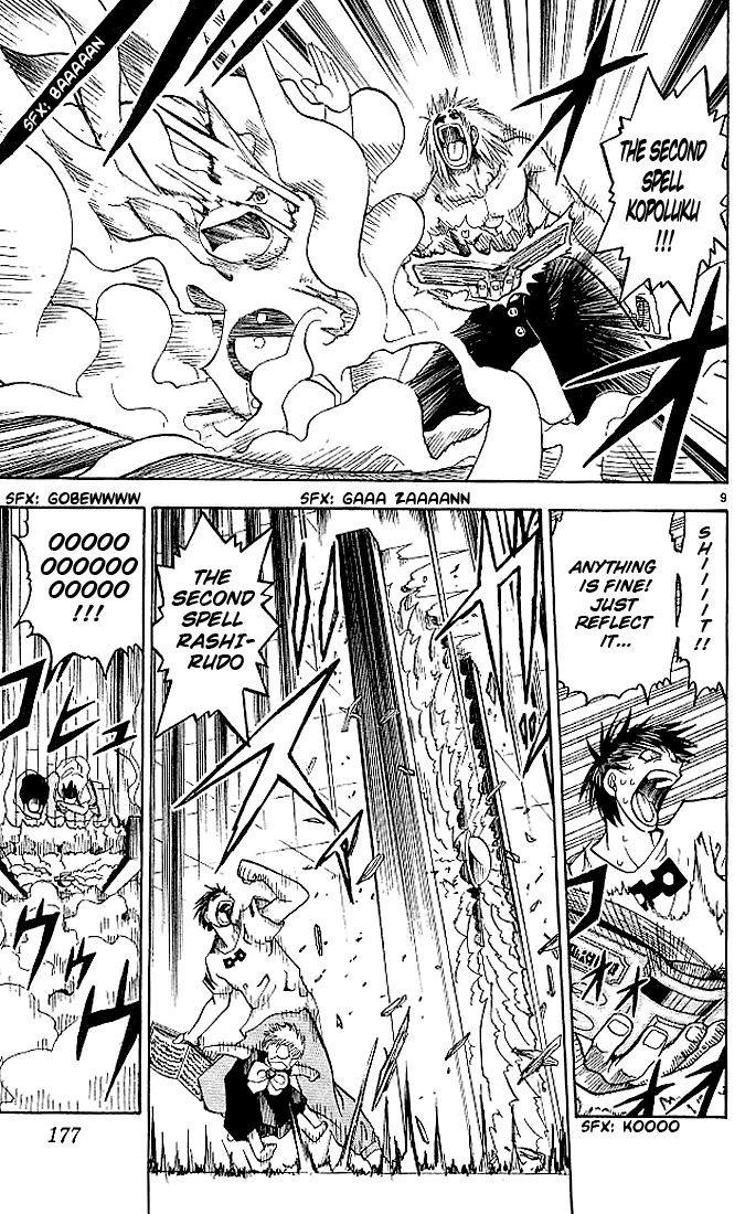 Konjiki no Gash!! Chapter 28 page 9 - Chapter 28: Beatable Opponent