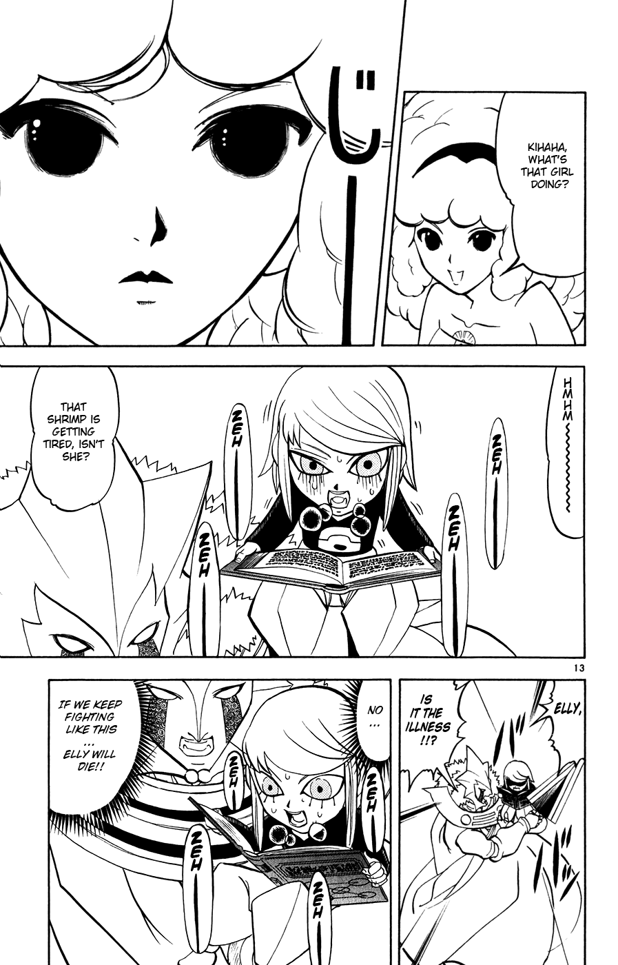 Konjiki no Gash!! Chapter 281 page 13 - Chapter 281: Gorm And Mir