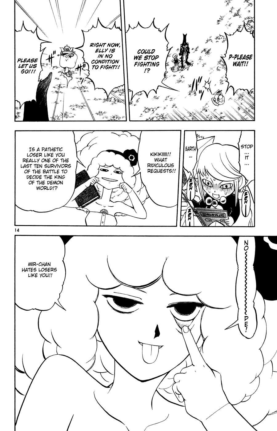 Konjiki no Gash!! Chapter 281 page 14 - Chapter 281: Gorm And Mir