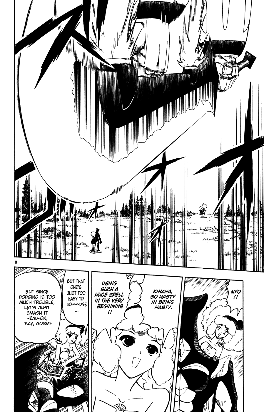 Konjiki no Gash!! Chapter 281 page 8 - Chapter 281: Gorm And Mir