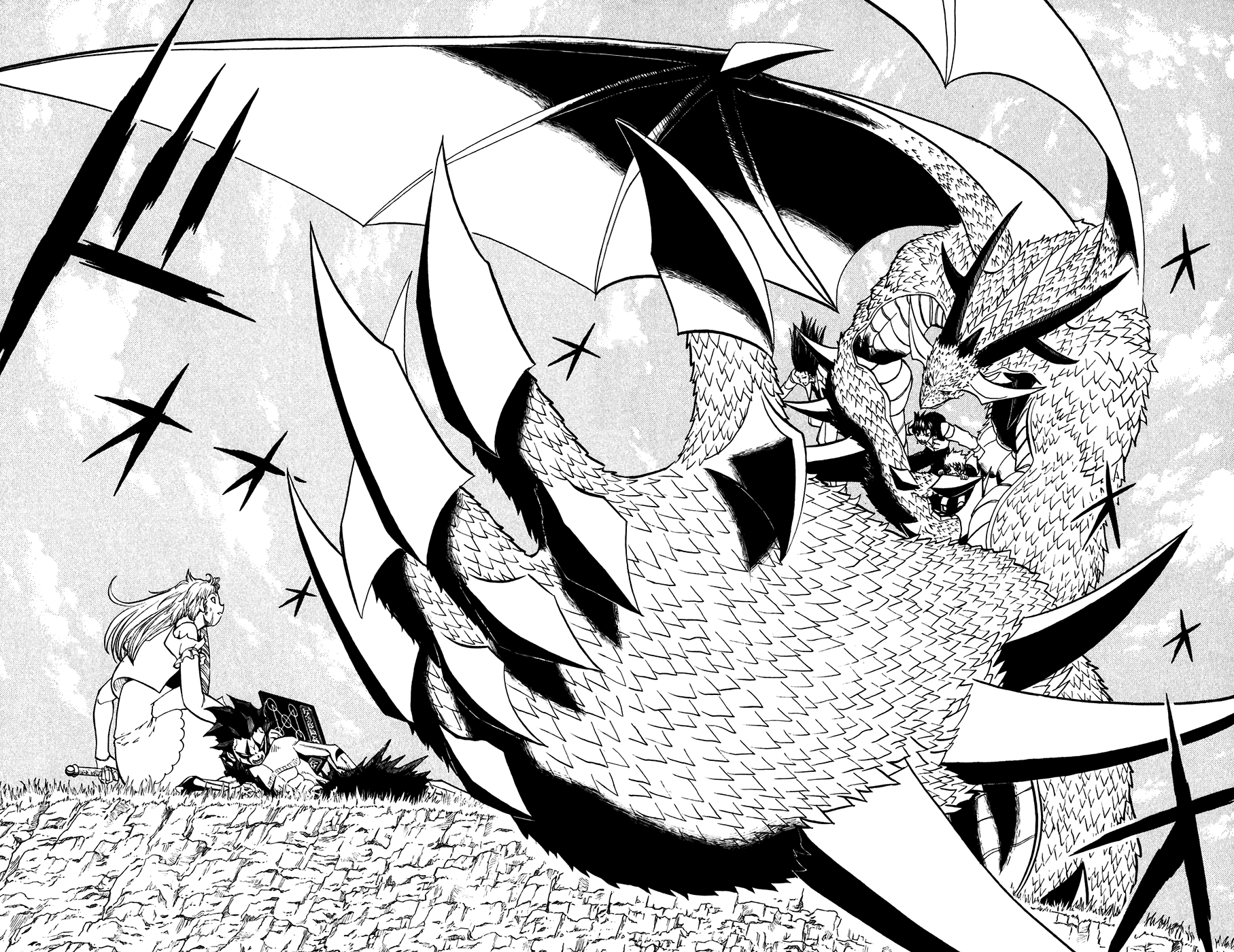 Konjiki no Gash!! Chapter 287 page 4 - Chapter 287: Prodigy Of The Dragon Tribe