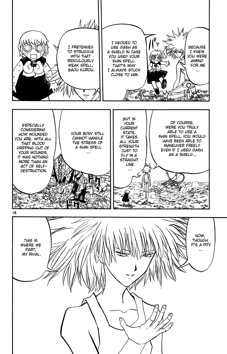 Konjiki no Gash!! Chapter 288 page 16 - Chapter 288: Still Stronger