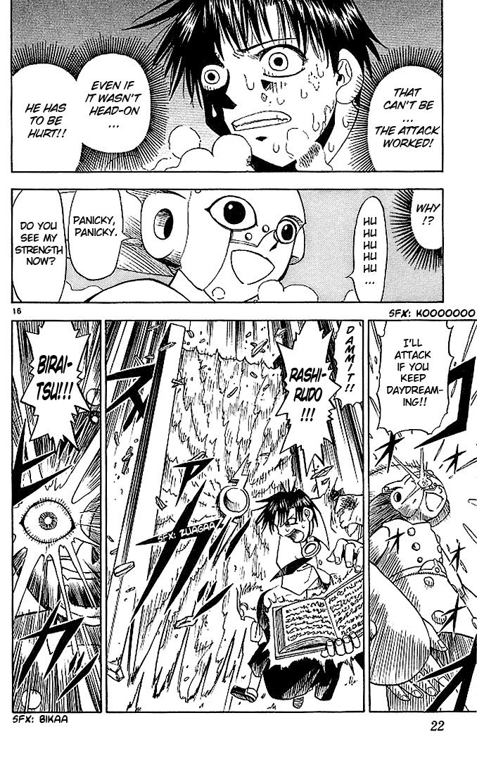 Konjiki no Gash!! Chapter 29 page 22 - Chapter 29: The Statue's Challenge
