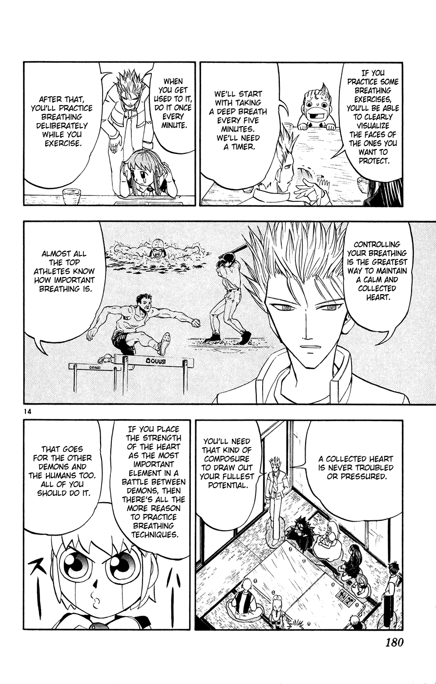 Konjiki no Gash!! Chapter 293 page 14 - Chapter 293: Special Training Regimen