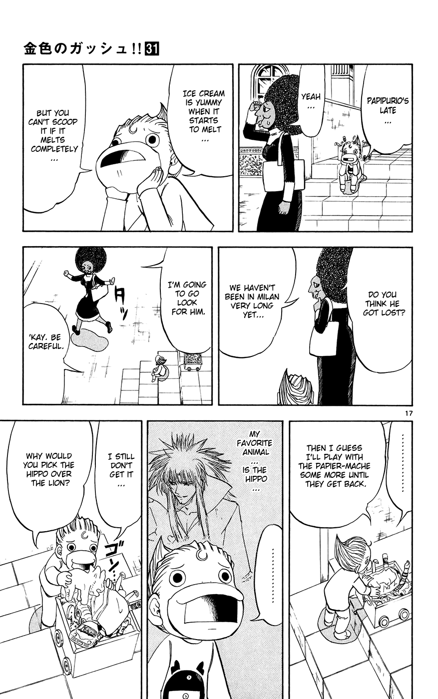 Konjiki no Gash!! Chapter 296 page 17 - Chapter 296: My First Friend