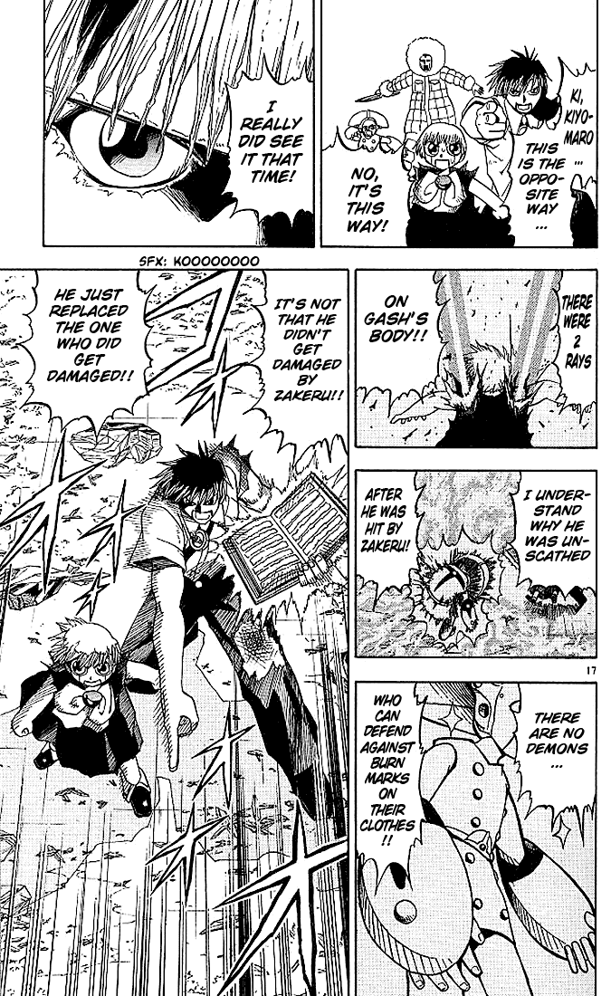 Konjiki no Gash!! Chapter 30 page 17 - Chapter 30: The Mystery Of The Invulnerable Body
