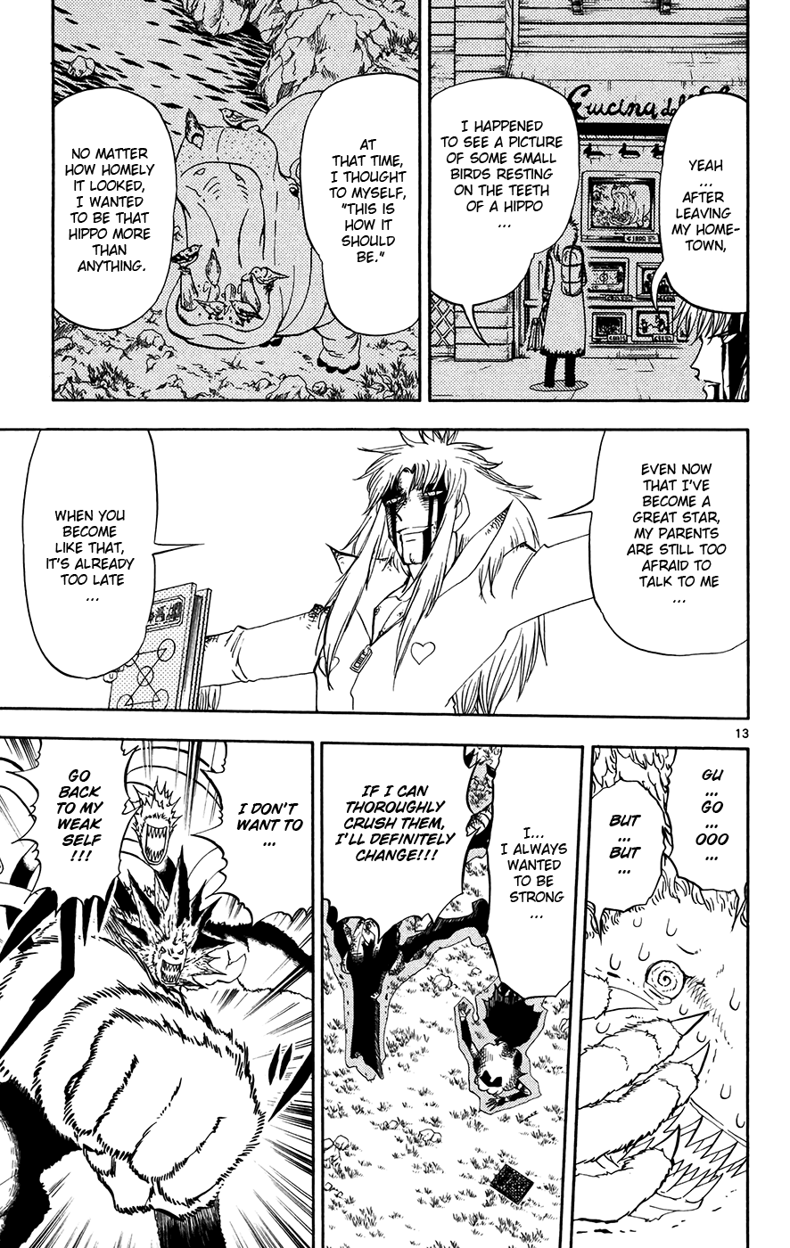 Konjiki no Gash!! Chapter 300 page 13 - Chapter 300: The Lion And The Hippo