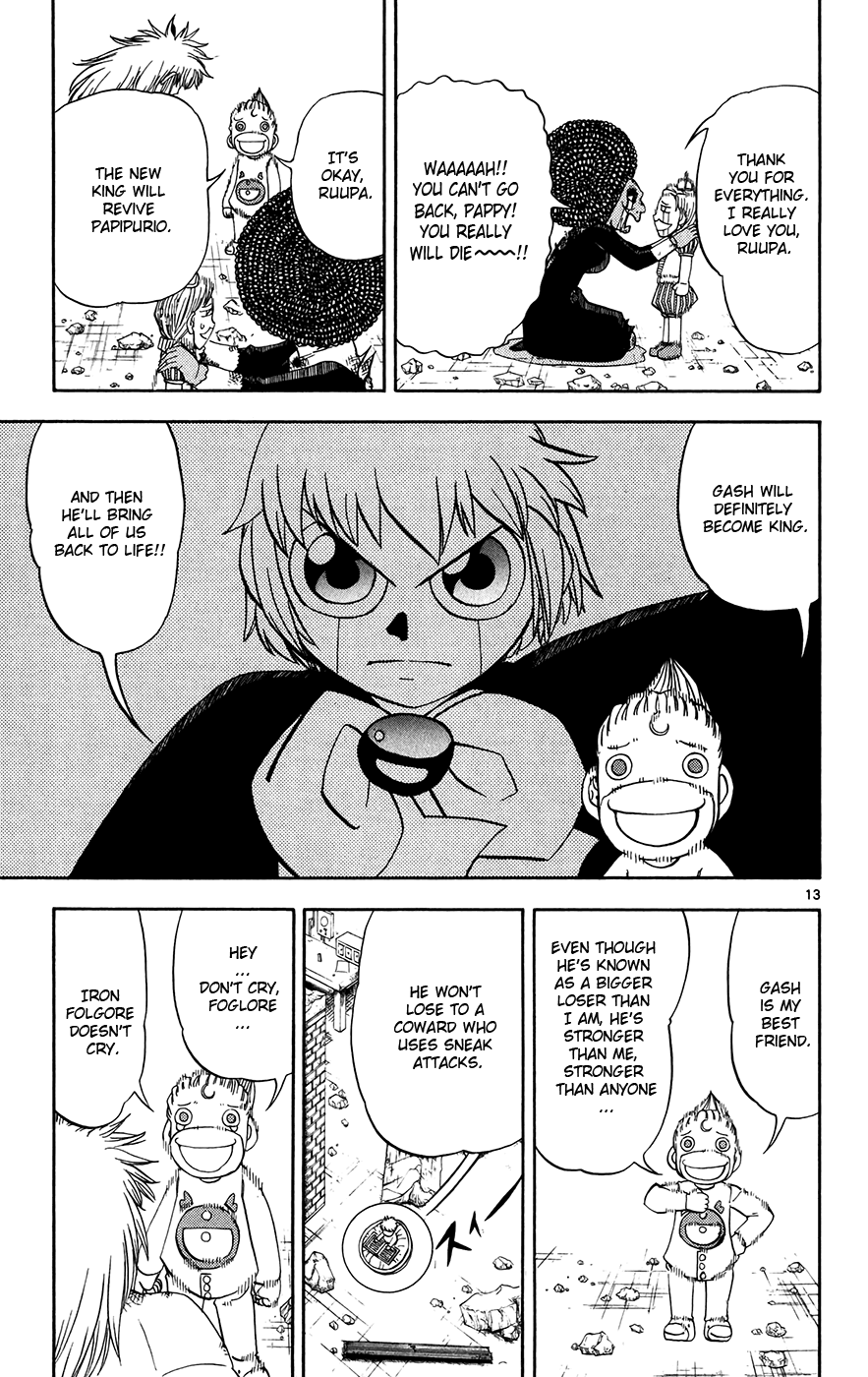Konjiki no Gash!! Chapter 301 page 12 - Chapter 301: Geez, These Tears...