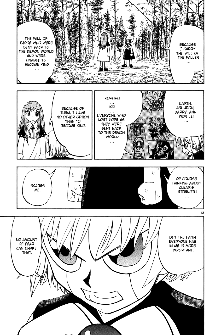 Konjiki no Gash!! Chapter 302 page 13 - Chapter 302: Carrying Their Hope