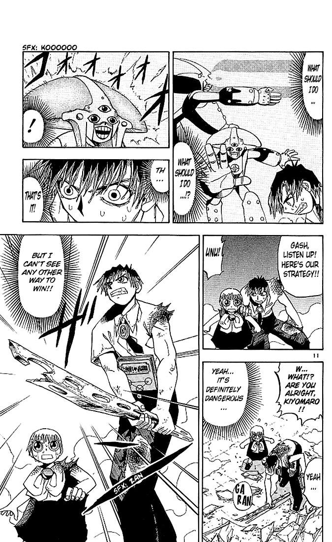 Konjiki no Gash!! Chapter 31 page 11 - Chapter 31: A Final Message