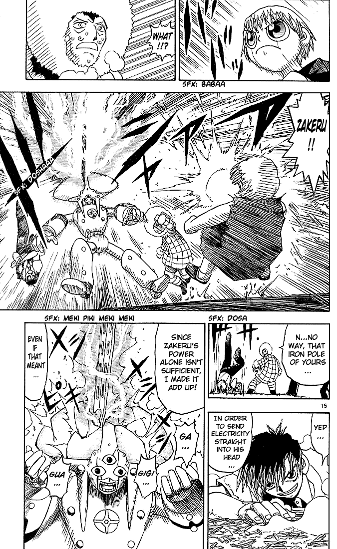 Konjiki no Gash!! Chapter 31 page 15 - Chapter 31: A Final Message