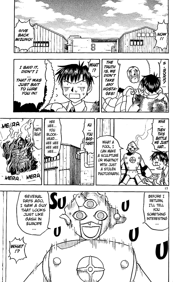 Konjiki no Gash!! Chapter 31 page 17 - Chapter 31: A Final Message