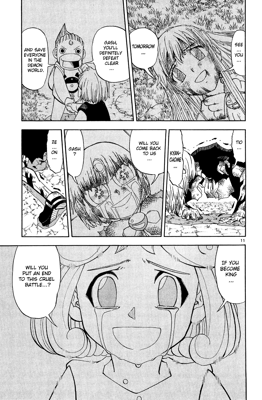 Konjiki no Gash!! Chapter 316 page 11 - Chapter 316: That Brilliance...