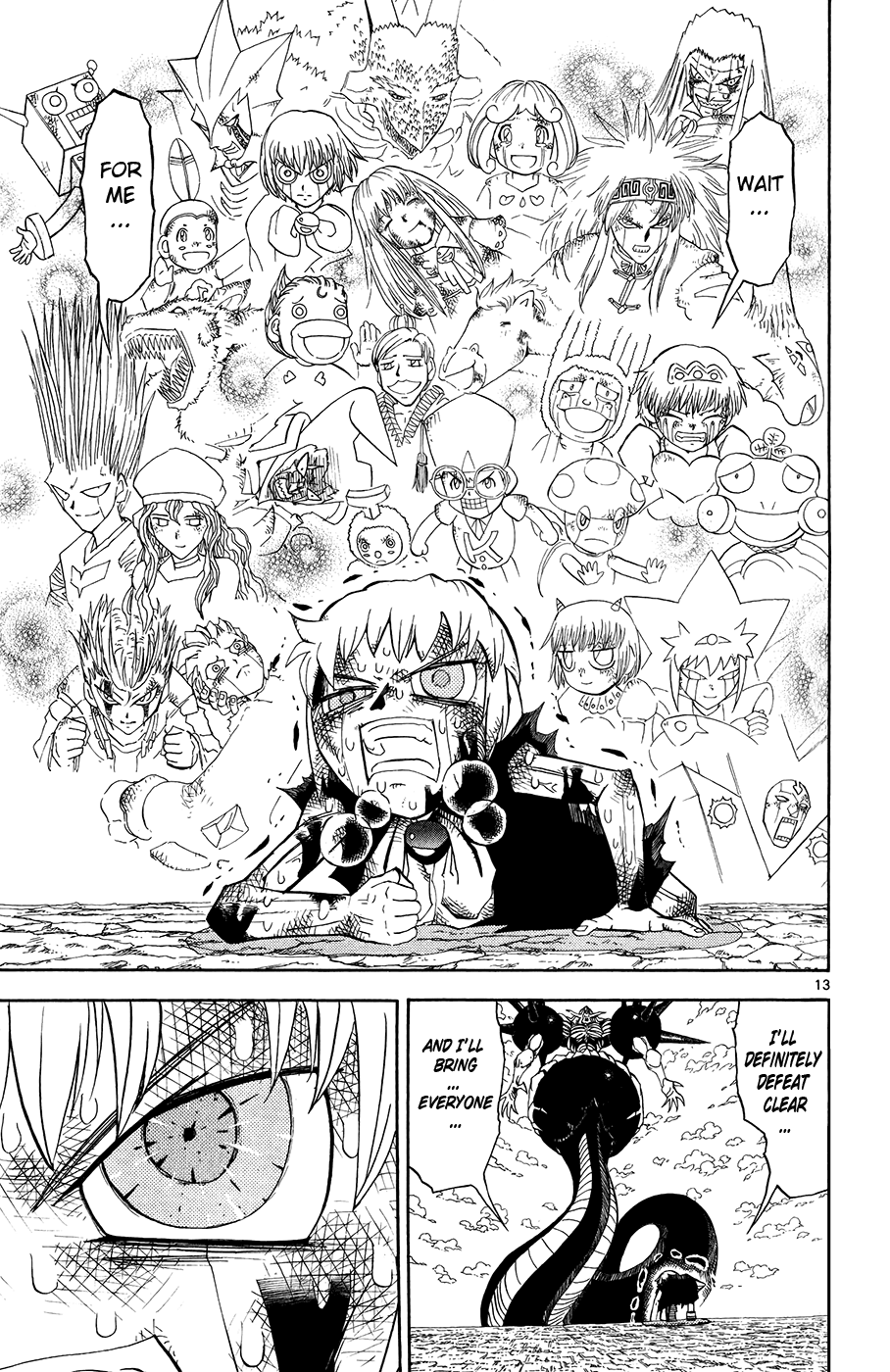 Konjiki no Gash!! Chapter 316 page 13 - Chapter 316: That Brilliance...