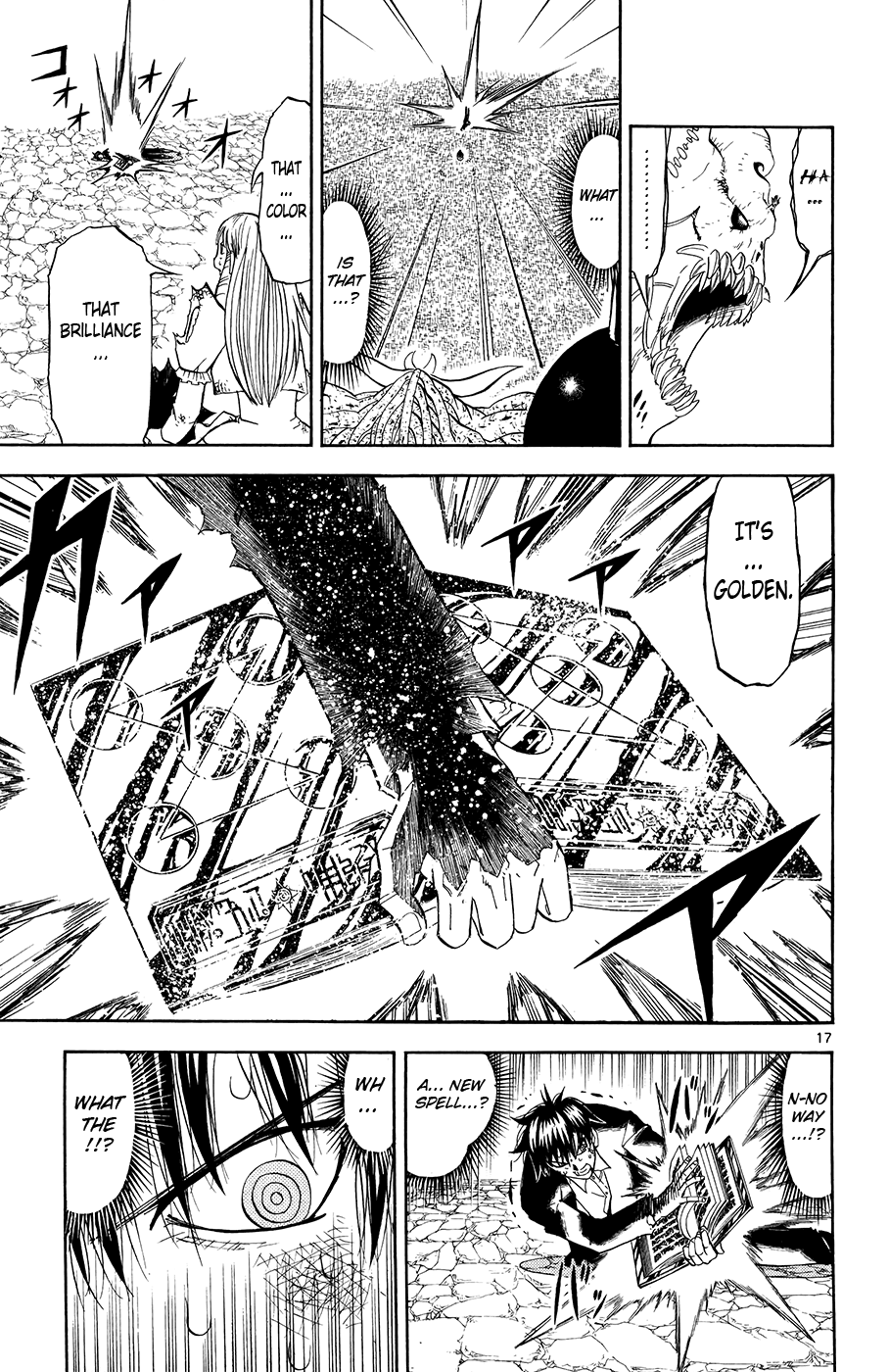 Konjiki no Gash!! Chapter 316 page 17 - Chapter 316: That Brilliance...