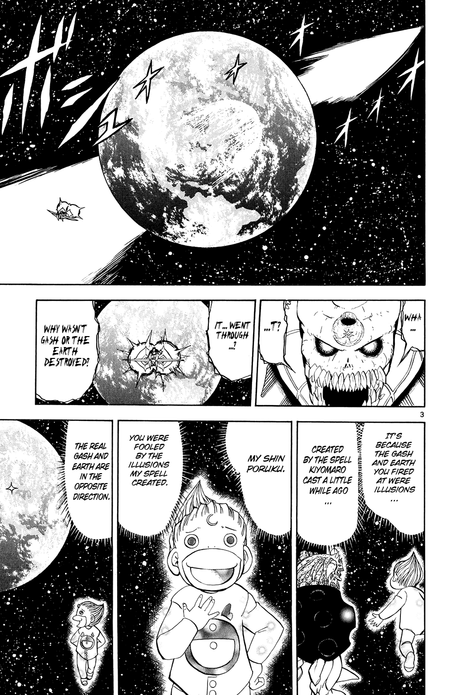 Konjiki no Gash!! Chapter 319 page 3 - Chapter 319: The Power Of The Golden Book