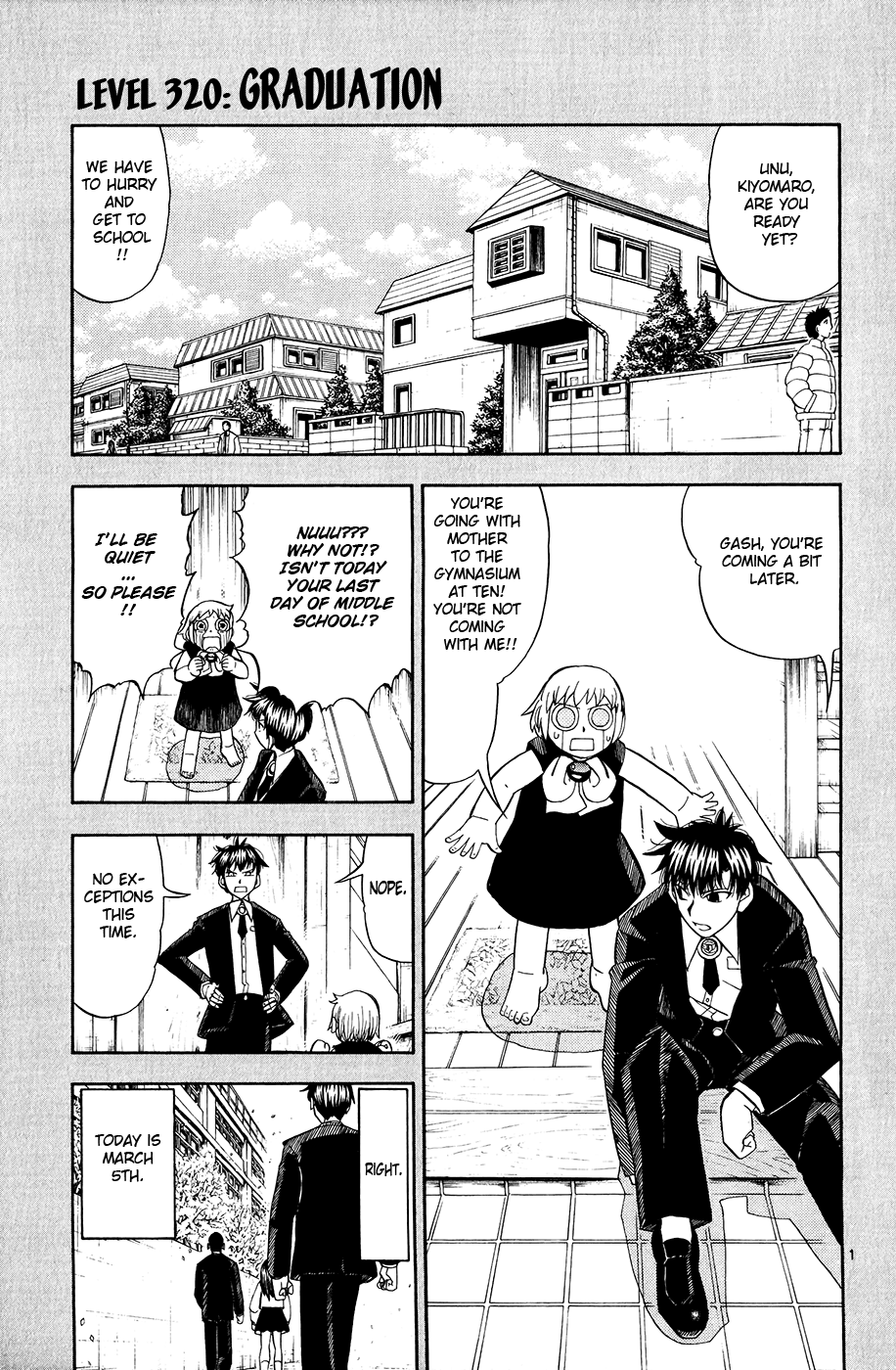 Konjiki no Gash!! Chapter 320 page 1 - Chapter 320: Graduation