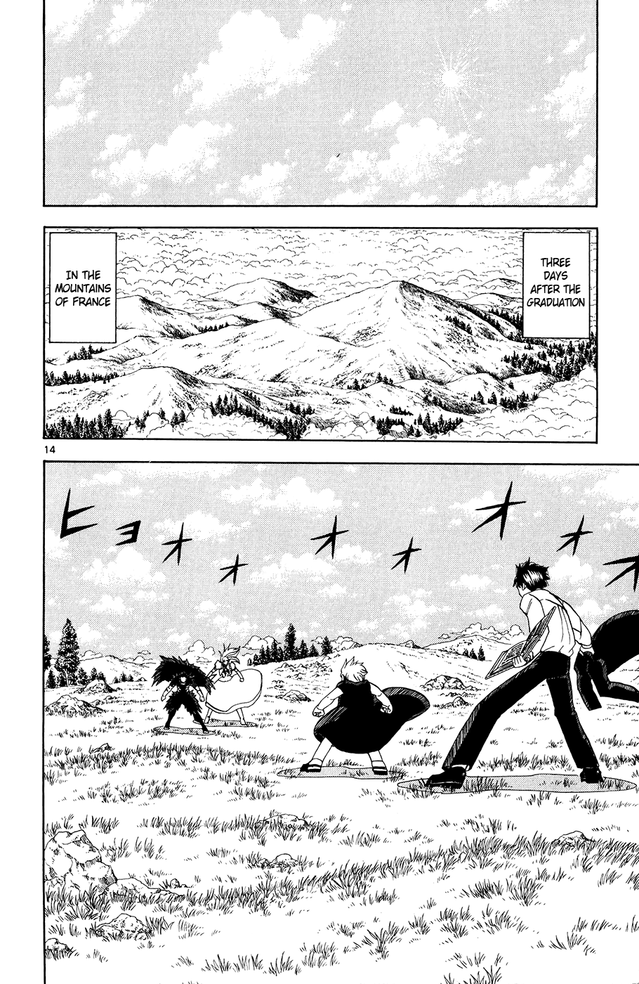 Konjiki no Gash!! Chapter 320 page 14 - Chapter 320: Graduation