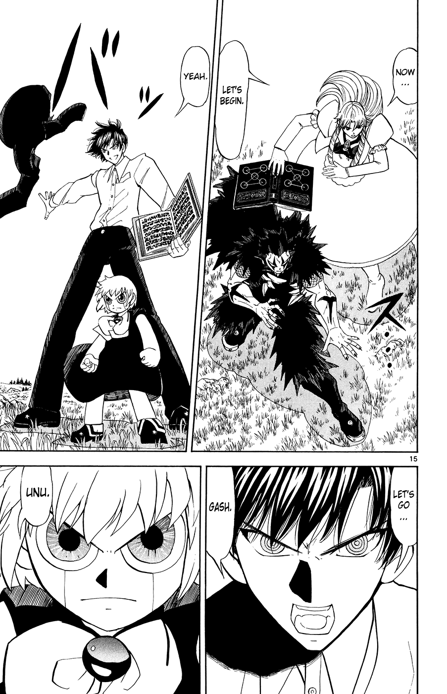 Konjiki no Gash!! Chapter 320 page 15 - Chapter 320: Graduation
