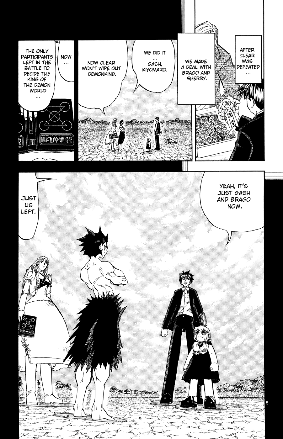 Konjiki no Gash!! Chapter 320 page 5 - Chapter 320: Graduation