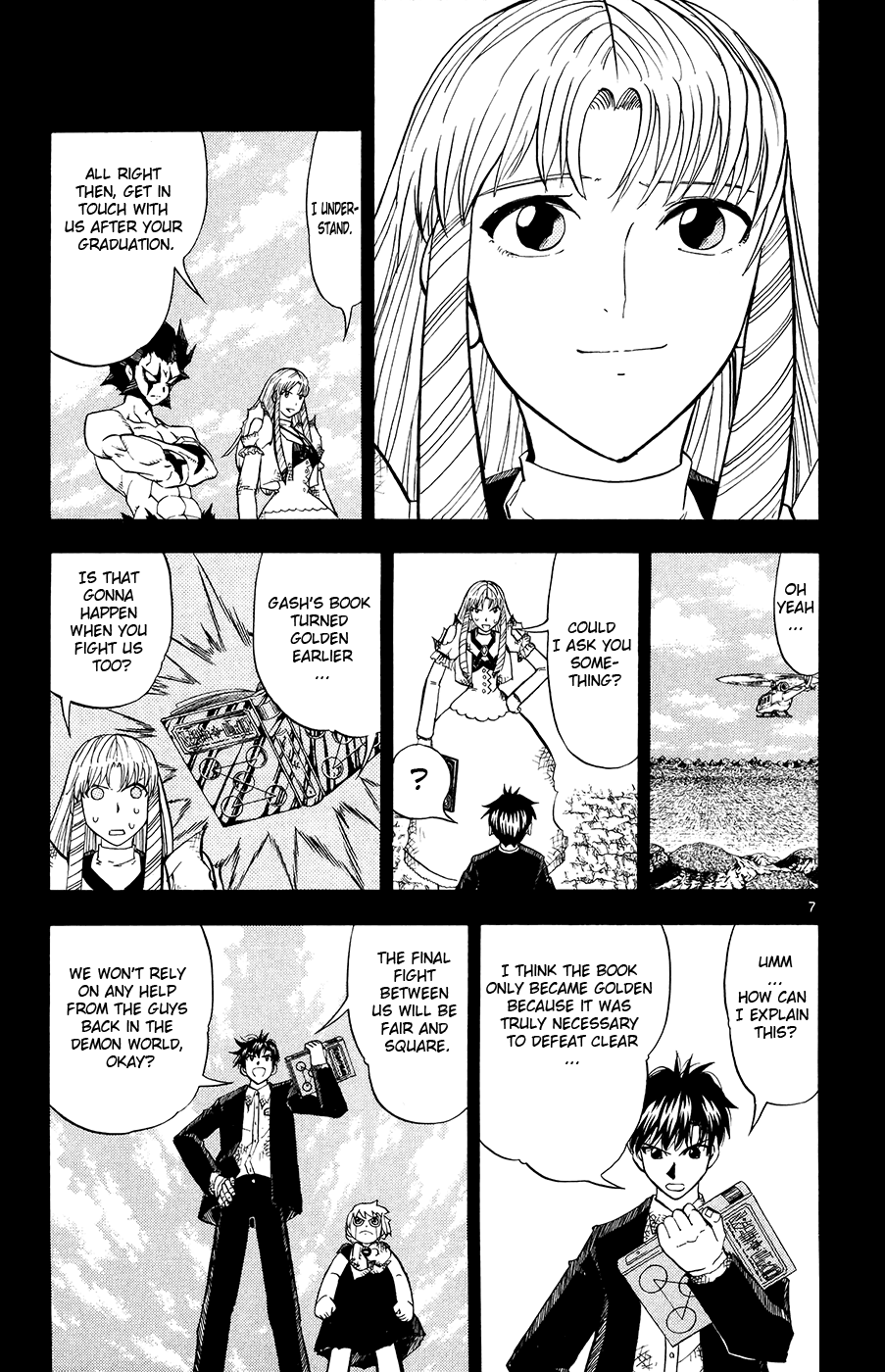 Konjiki no Gash!! Chapter 320 page 7 - Chapter 320: Graduation