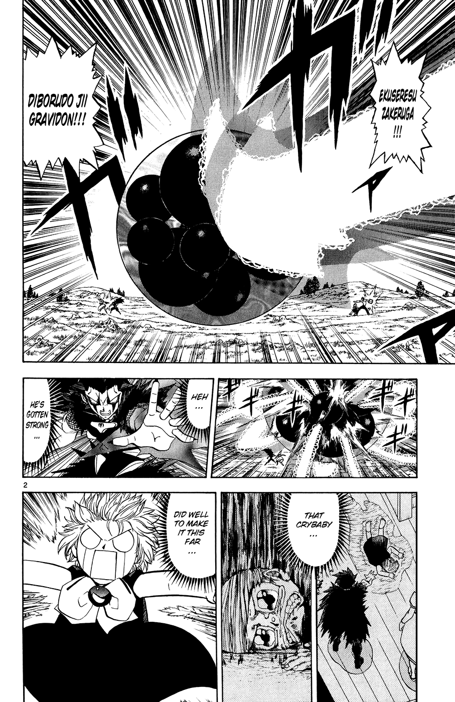 Konjiki no Gash!! Chapter 321 page 2 - Chapter 321: The Final Battle