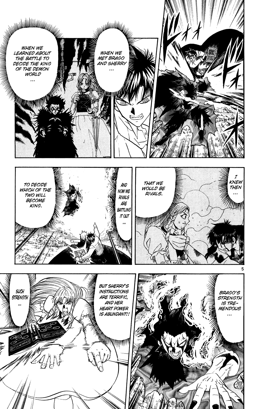 Konjiki no Gash!! Chapter 321 page 5 - Chapter 321: The Final Battle