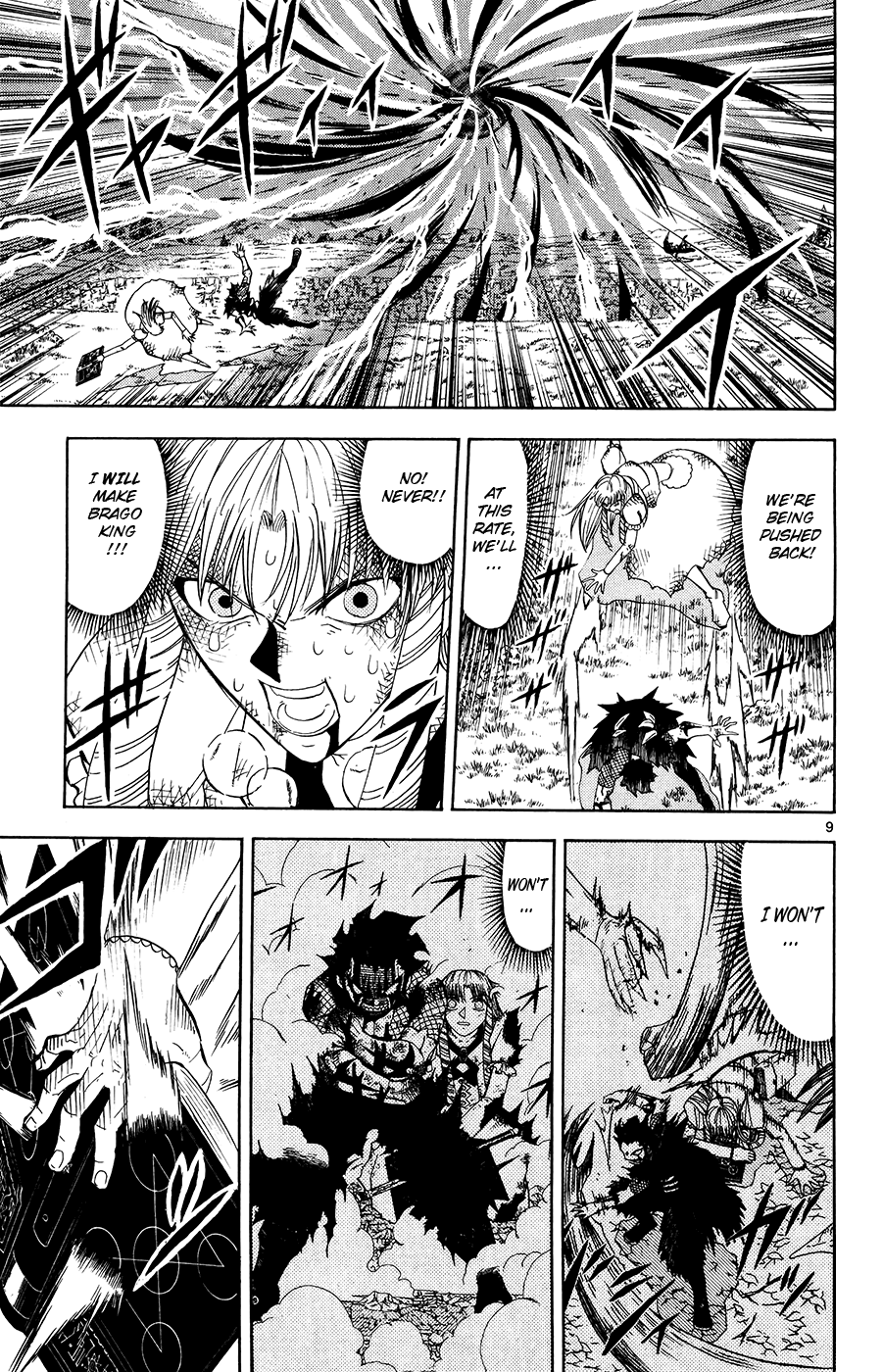 Konjiki no Gash!! Chapter 321 page 9 - Chapter 321: The Final Battle