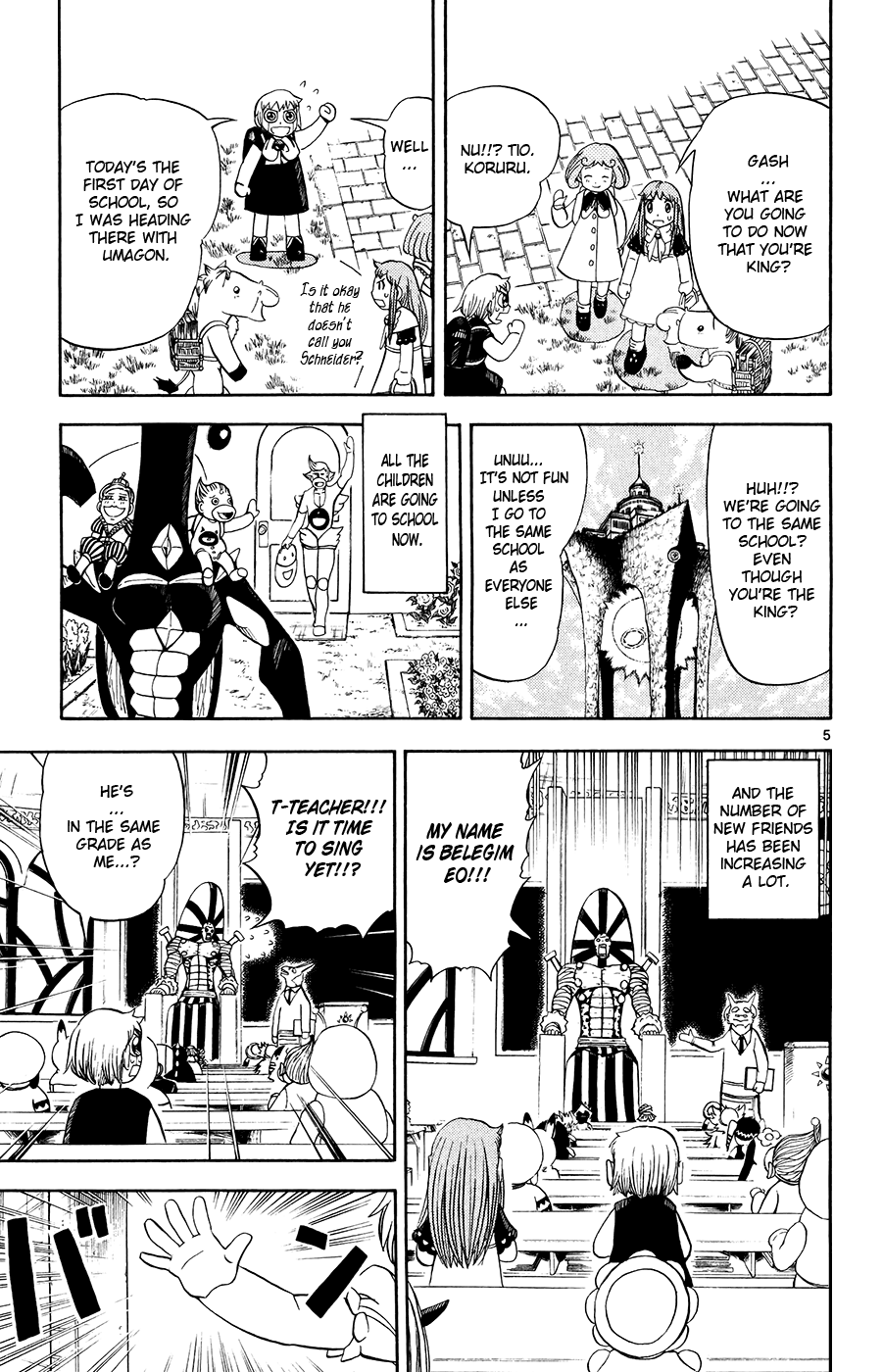 Konjiki no Gash!! Chapter 323 page 5 - Chapter 323: Epilogue: A Letter From Gash
