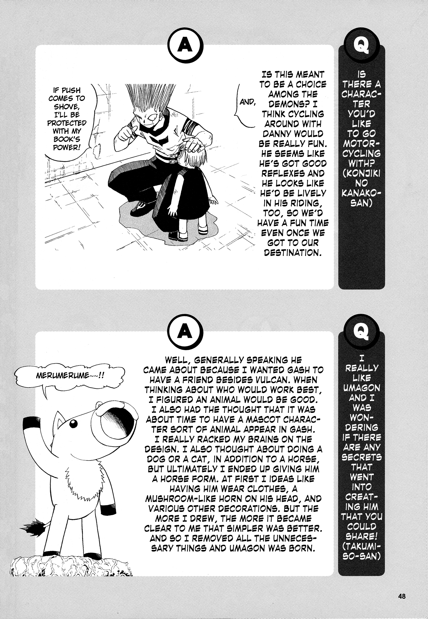 Konjiki no Gash!! Chapter 324.5 page 50 - Chapter 324.5: Kanzenban Special Book