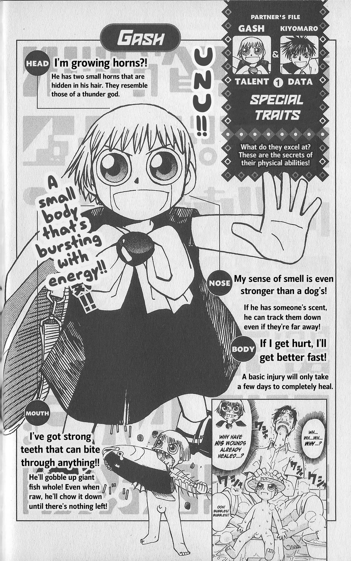Konjiki no Gash!! Chapter 324.6 page 16 - Chapter 324.6: Official Data Book pt.1 (WIP)