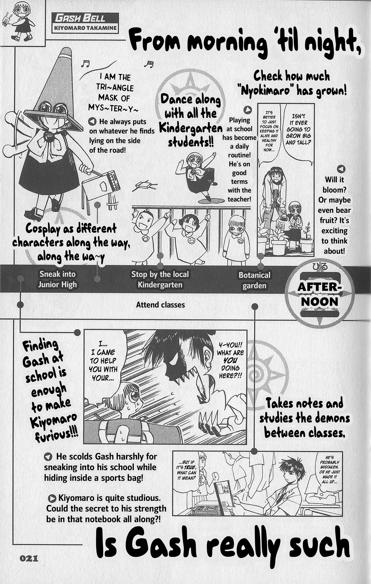 Konjiki no Gash!! Chapter 324.6 page 21 - Chapter 324.6: Official Data Book pt.1 (WIP)