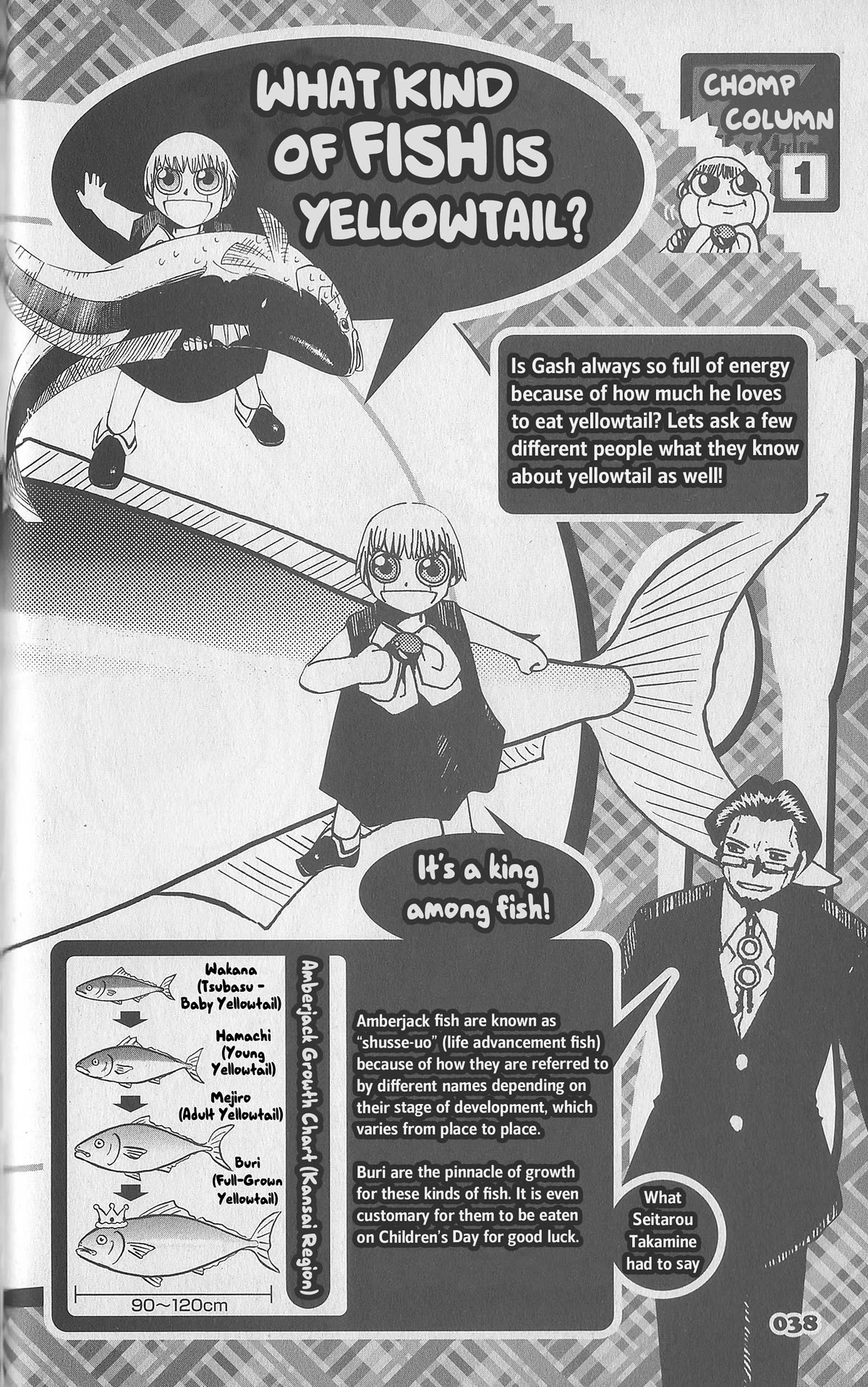 Konjiki no Gash!! Chapter 324.6 page 38 - Chapter 324.6: Official Data Book pt.1 (WIP)