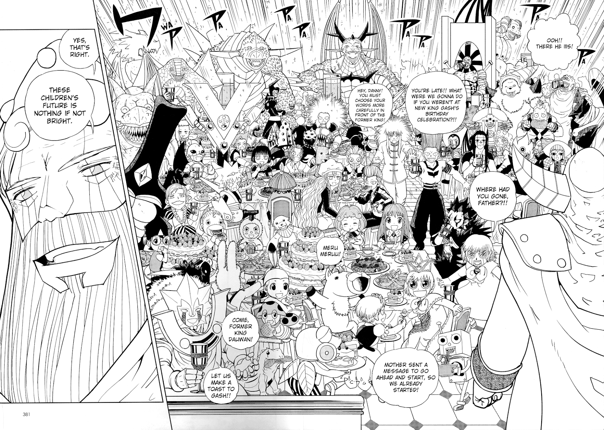 Konjiki no Gash!! Chapter 324 page 145 - Chapter 324: Kanzenban Extras