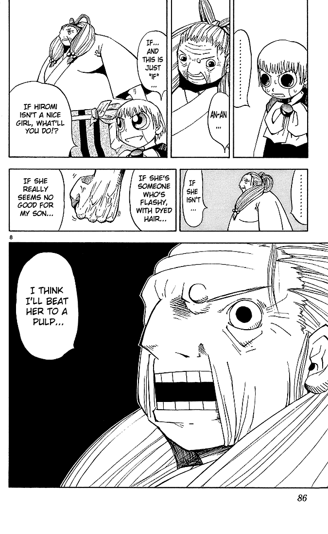 Konjiki no Gash!! Chapter 33 page 8 - Chapter 33: Motherly Feelings