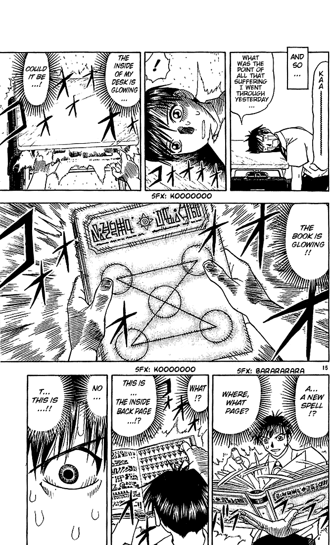 Konjiki no Gash!! Chapter 34 page 15 - Chapter 34: The Worst Kind Of Teacher