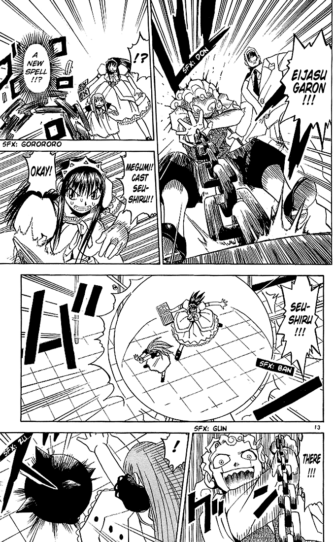 Konjiki no Gash!! Chapter 36 page 13 - Chapter 36: Lonely Warriors