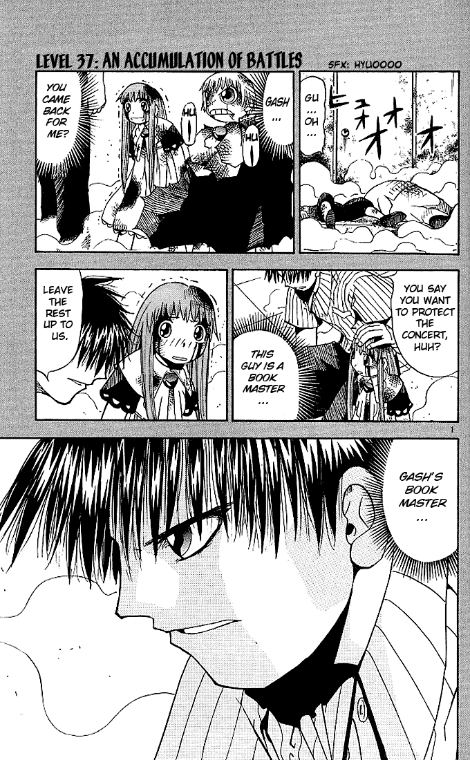 Konjiki no Gash!! Chapter 37 page 1 - Chapter 37: An Accumulation Of Battles